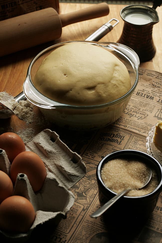 Pâte à tarte briochée