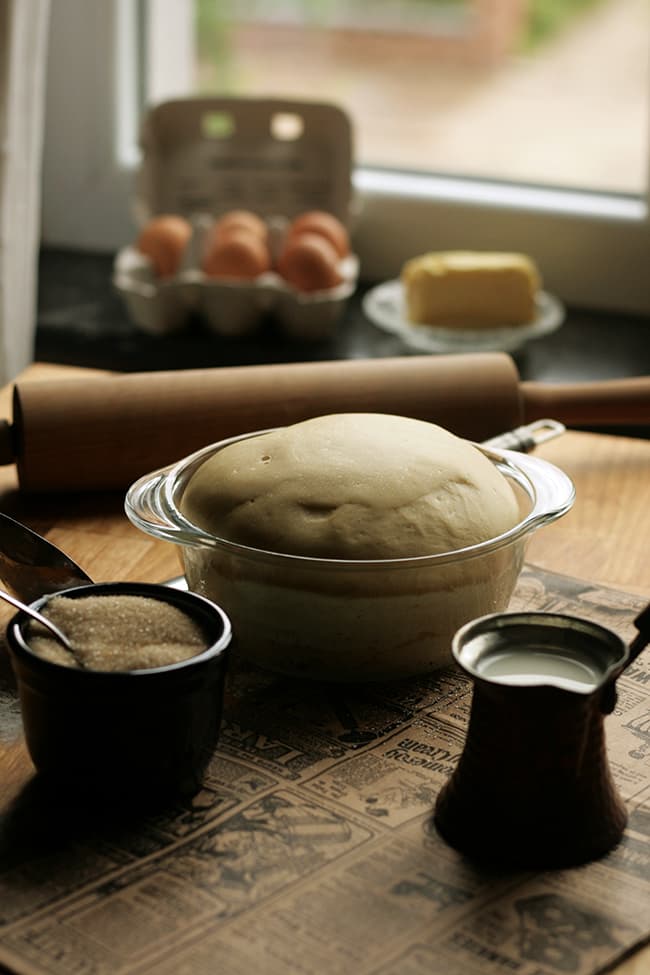 Pâte à tarte briochée