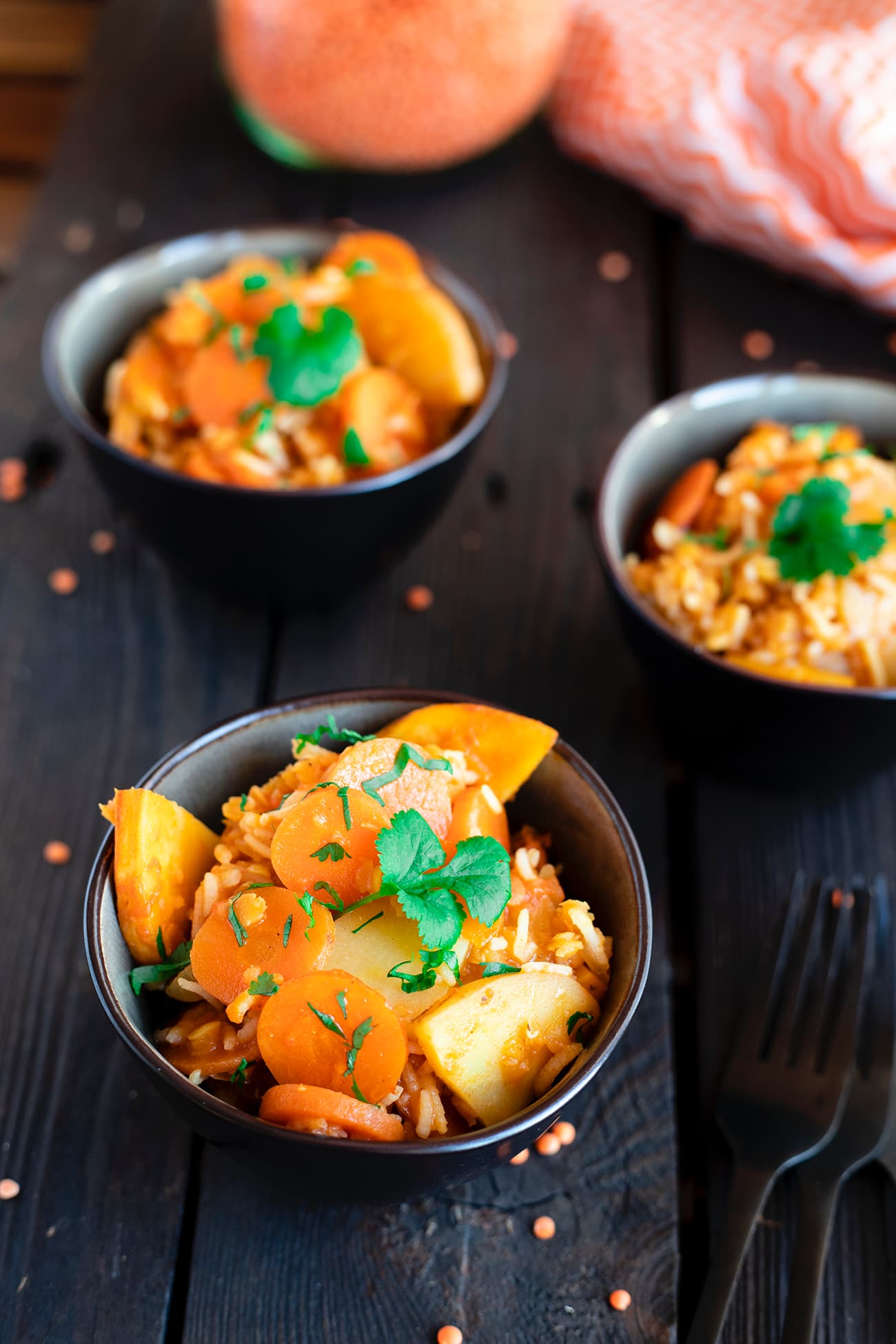 Dhal aux légumes d'hiver