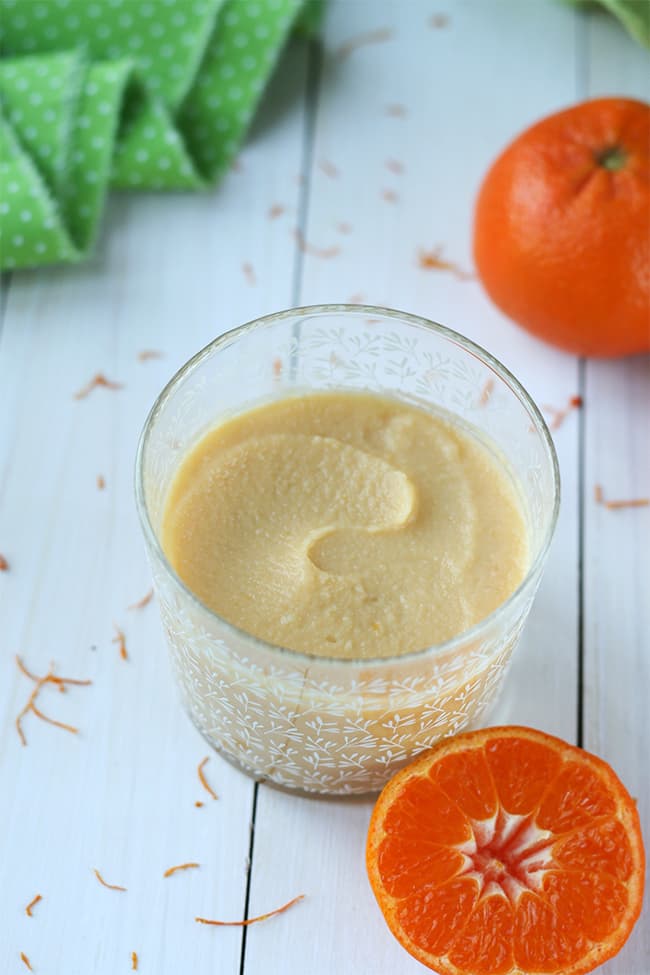 Mandarine curd