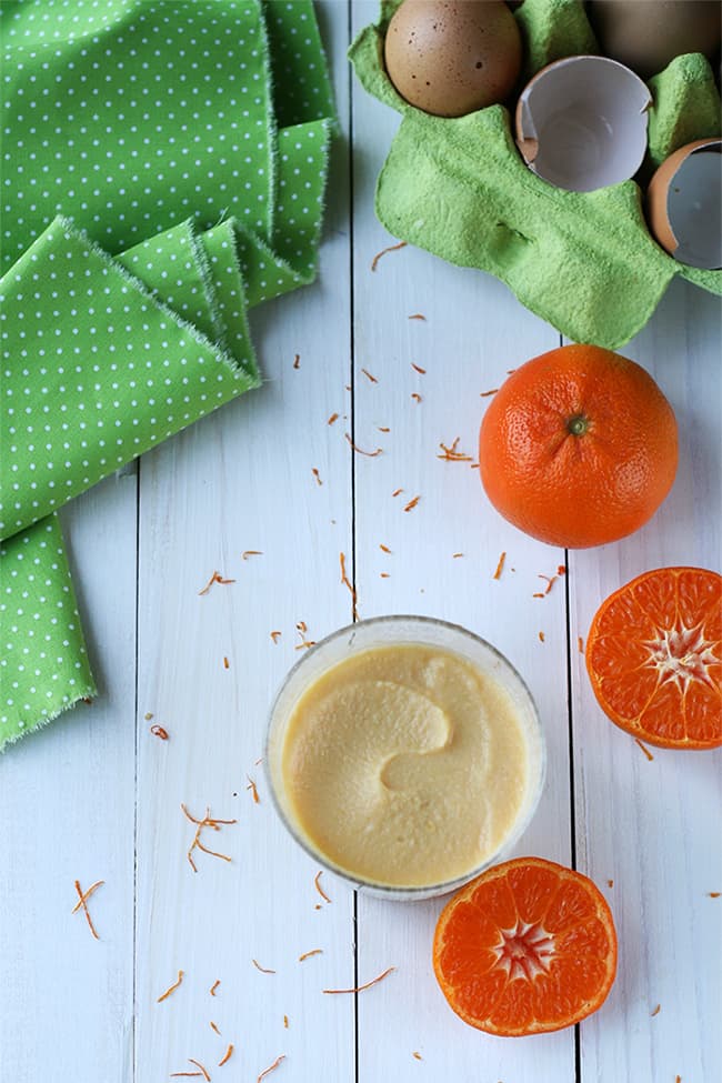 Mandarine curd