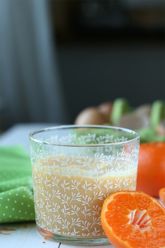 Mandarine curd