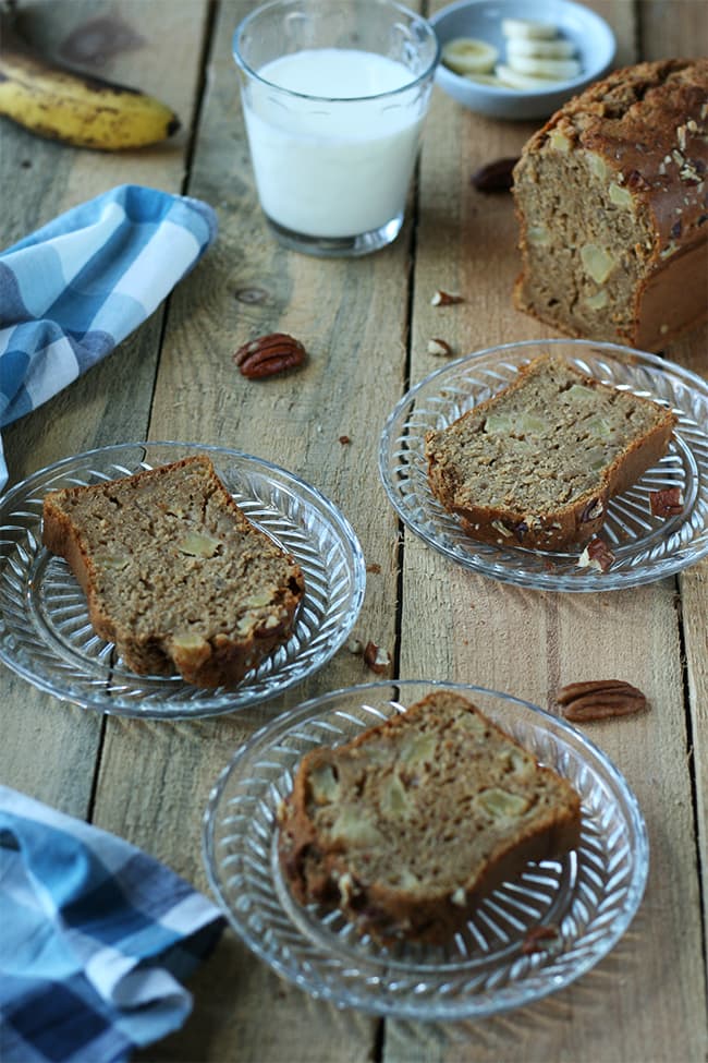 Banana bread à la pomme