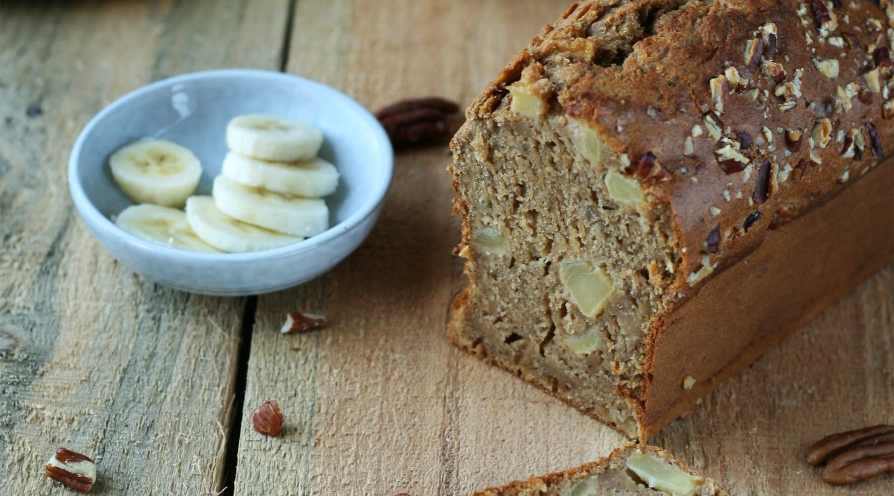 Banana bread à la pomme