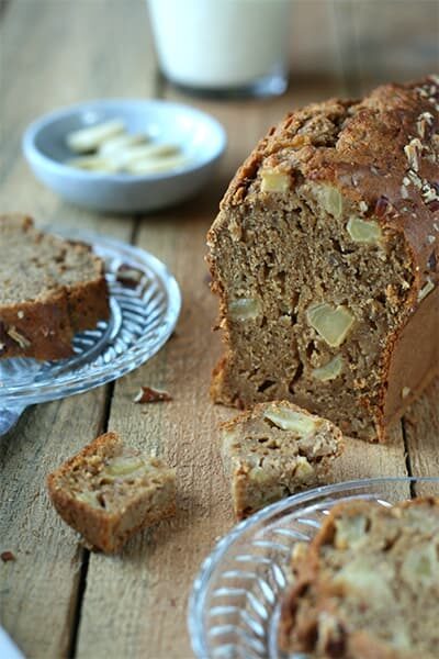 Banana bread à la pomme