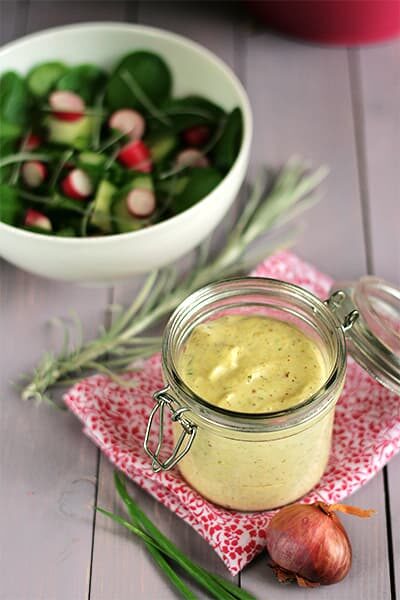 Mayonnaise maison à l’échalote