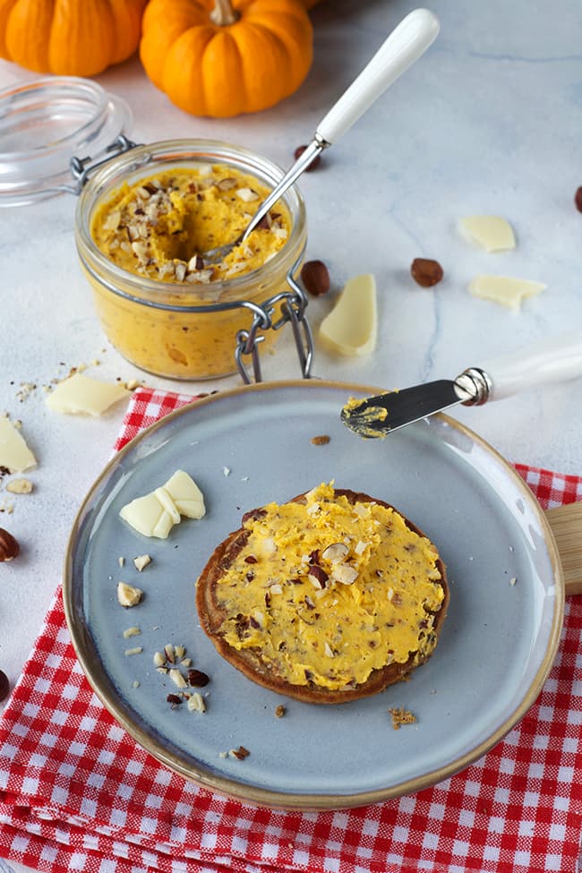 Tartinade de courge au chocolat blanc