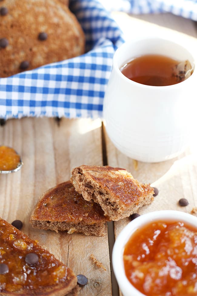 Pancakes sans gluten à la farine de teff