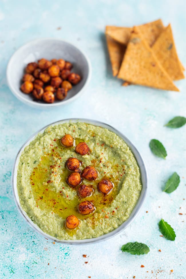 Tartinade de petits pois