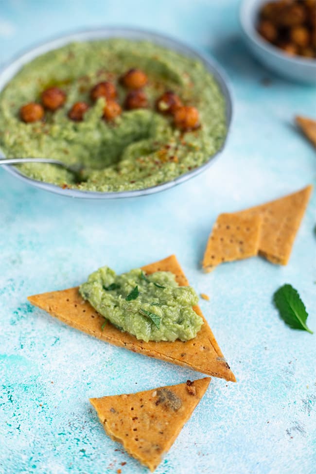 Tartinade de petits pois