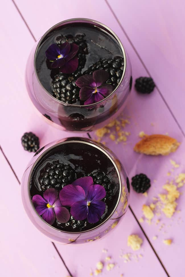 Mousse de mure