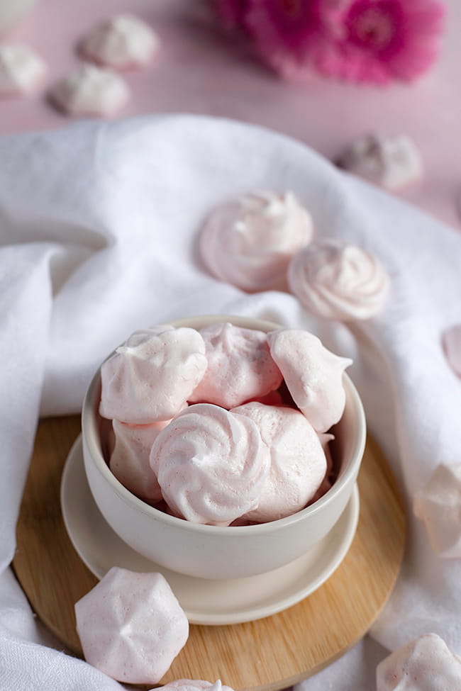 Meringues véganes