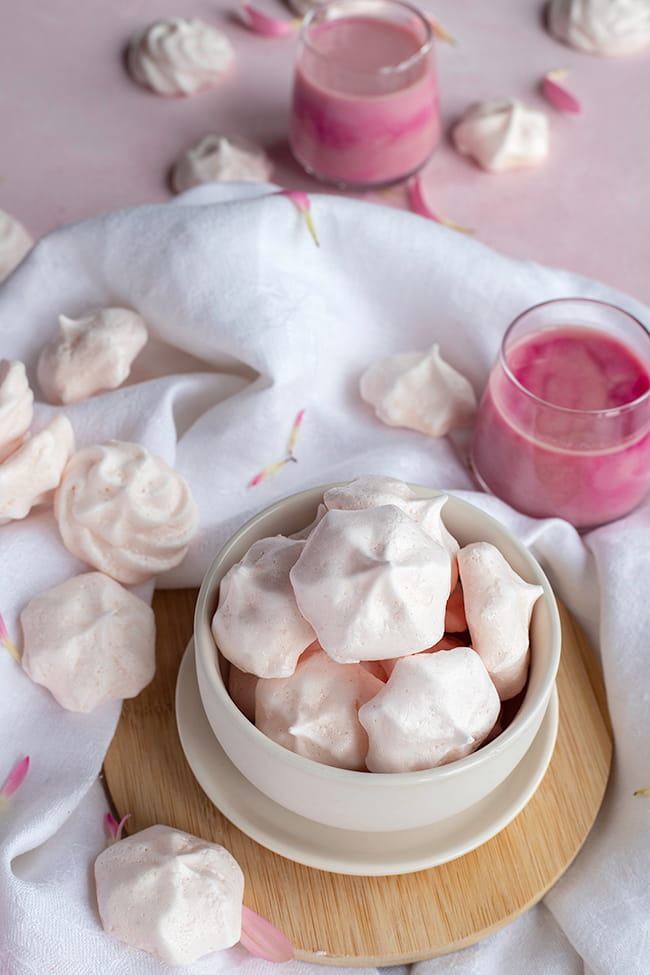 Meringues véganes