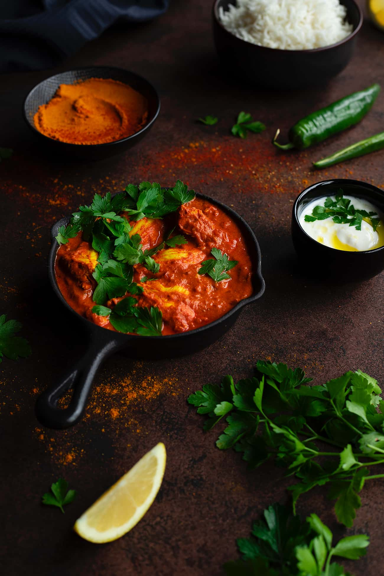 Poulet tikka masala