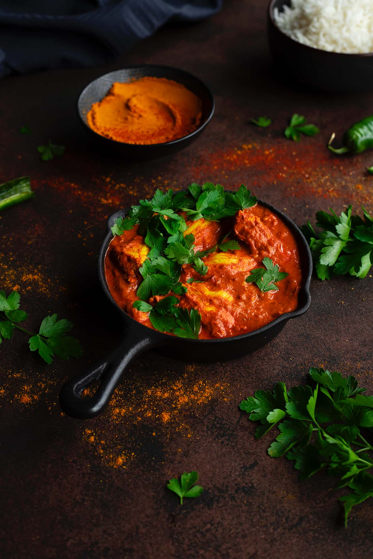 Poulet tikka masala