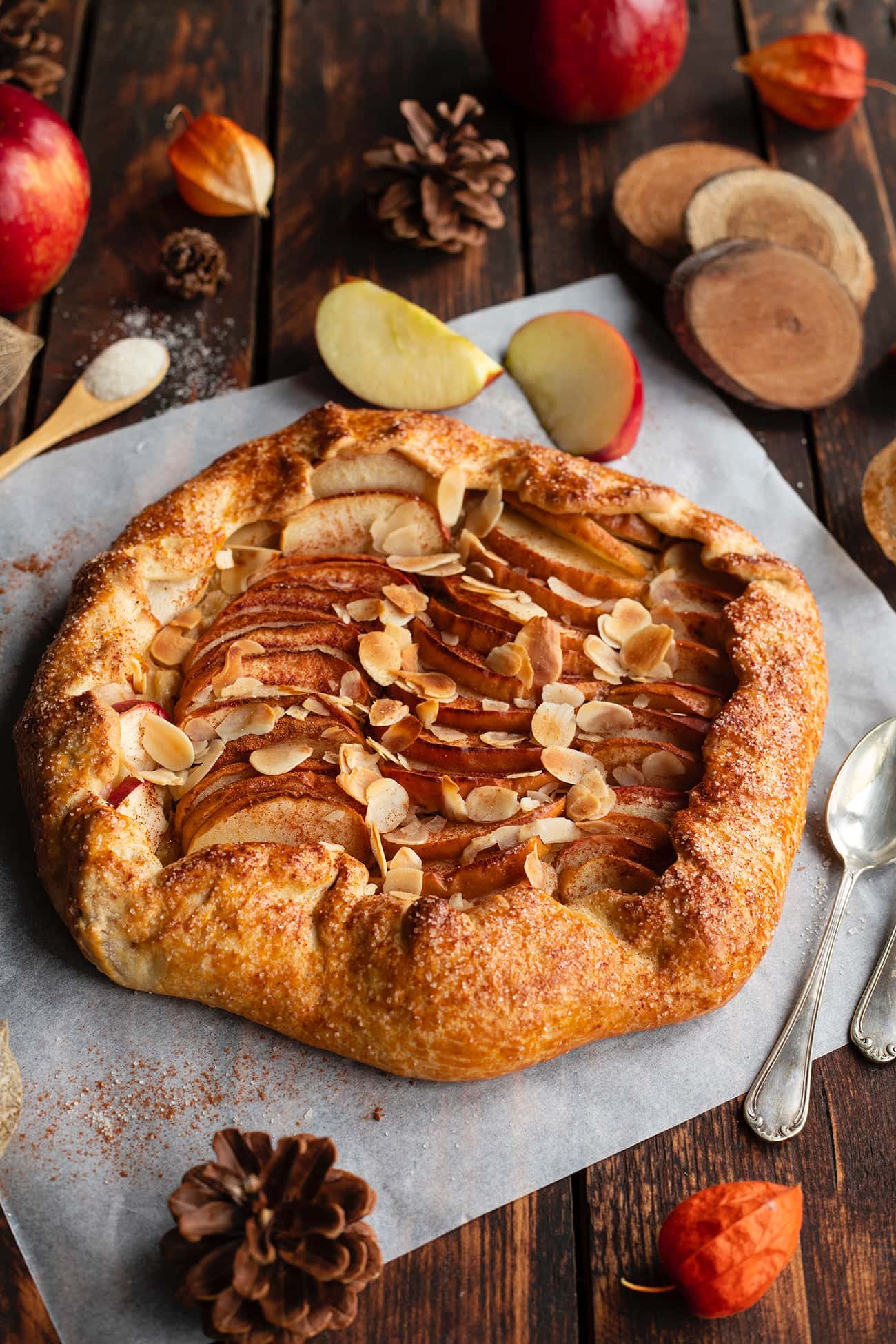 Tarte rustique aux pommes