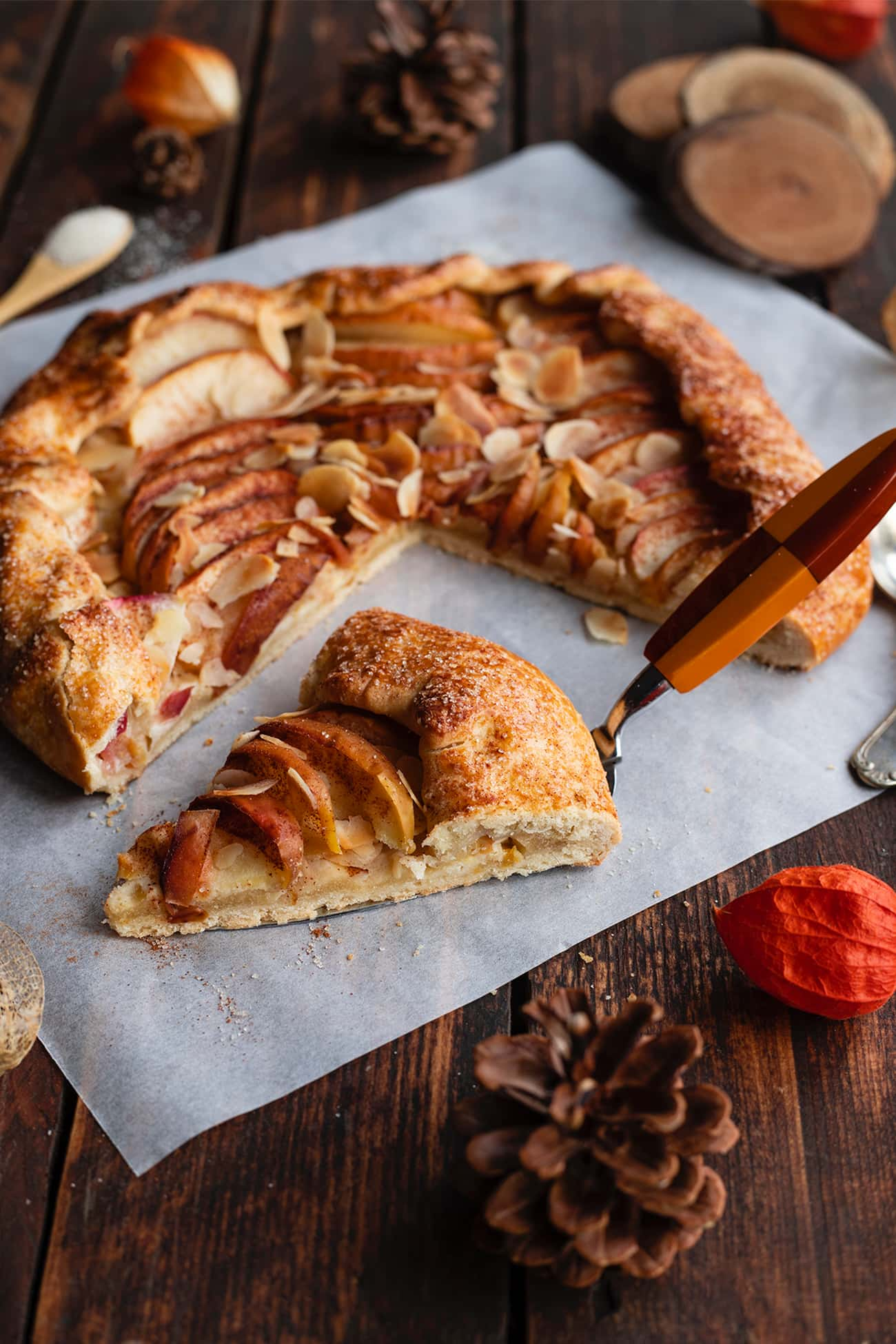 Tarte rustique aux pommes