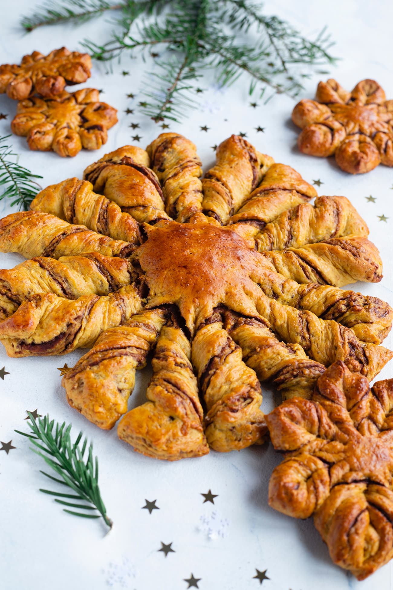 Brioche flocon de neige