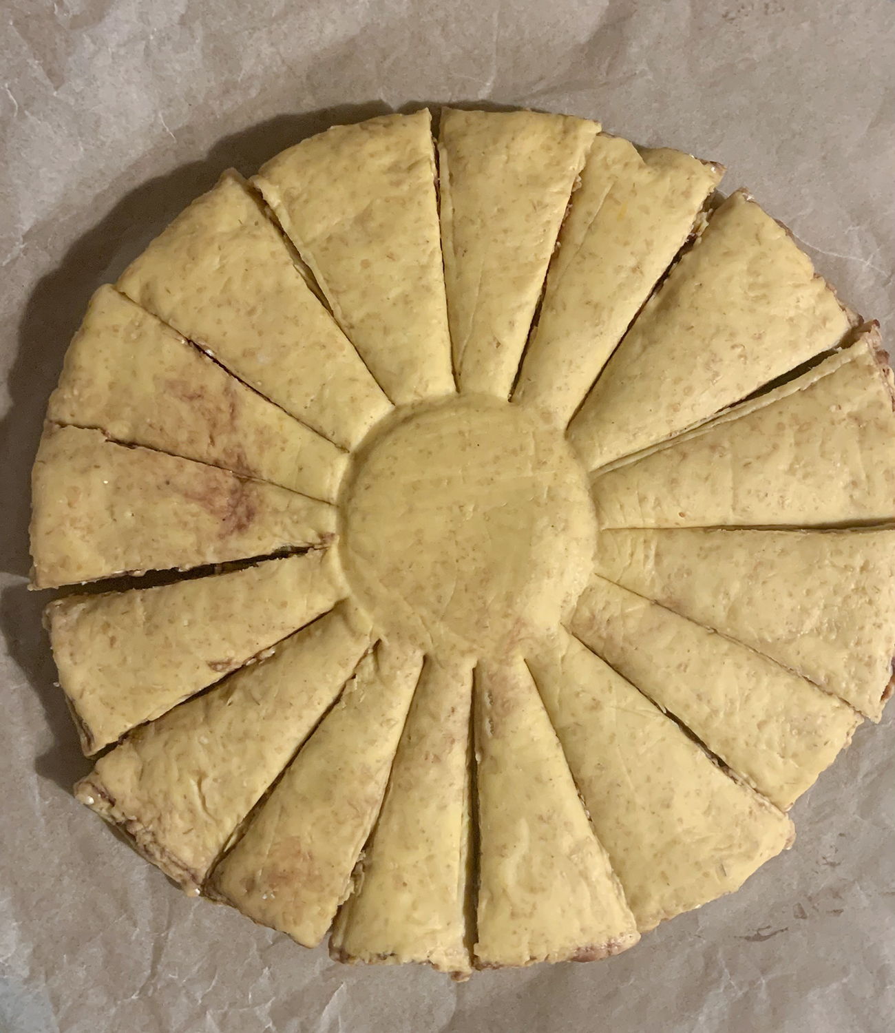 Brioche flocon de neige