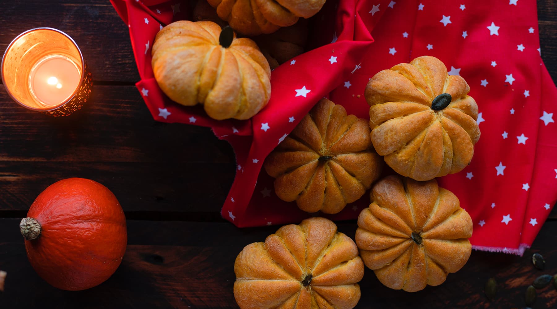 Petits pains à la courge