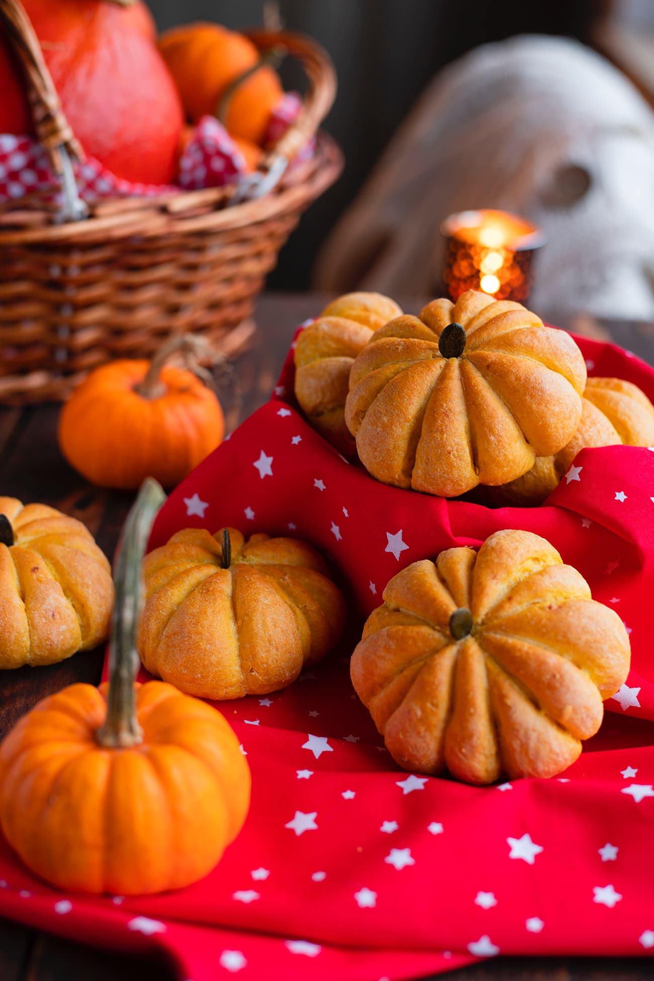 Petits pains à la courge