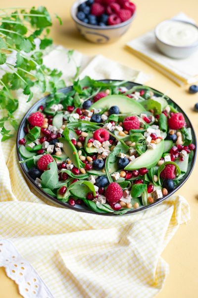 Salade vitaminée au tofu