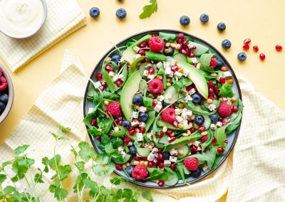Salade vitaminée au tofu
