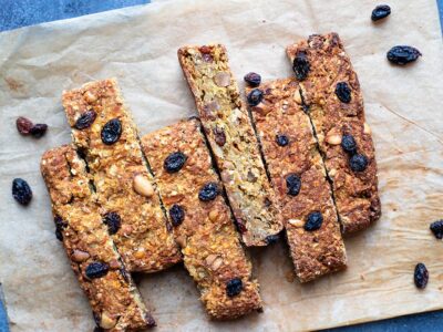 Barres énergie façon carrot cake RG