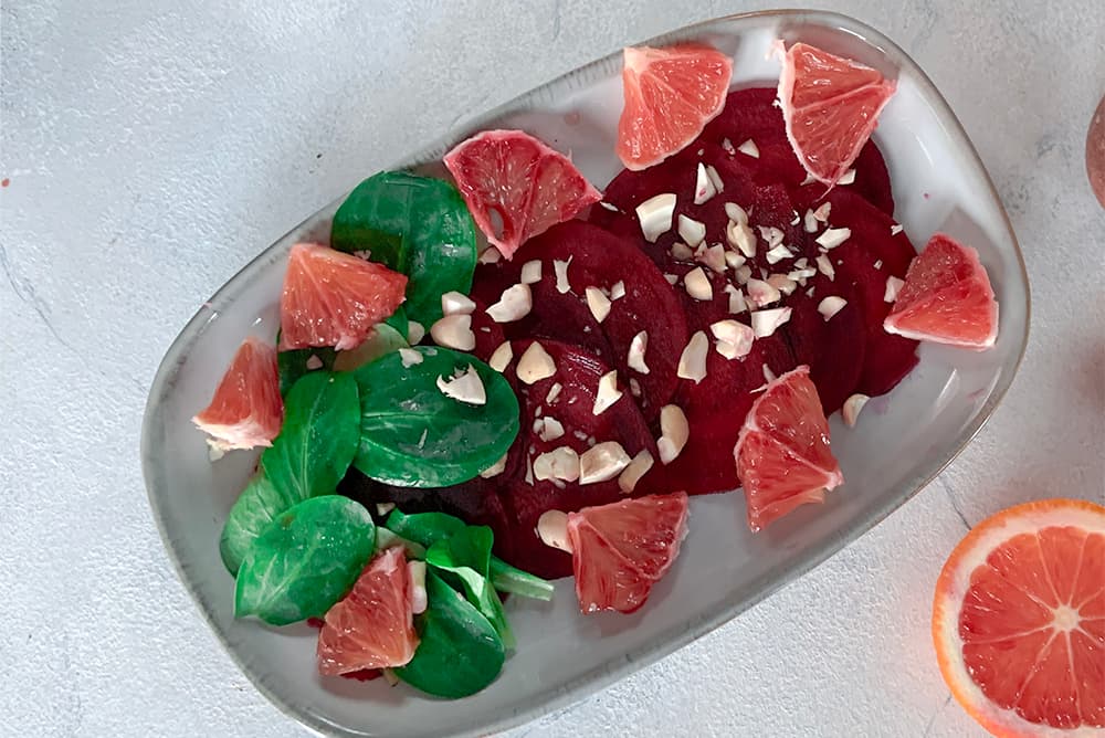 Carpaccio de betterave