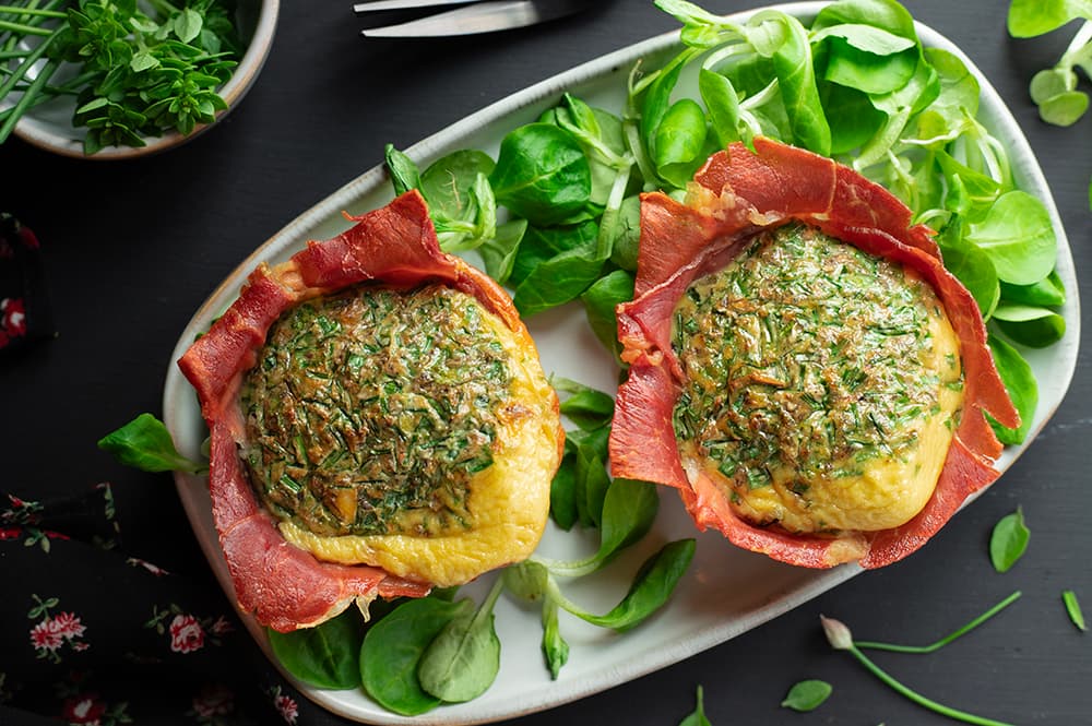 Mini quiches au jambon