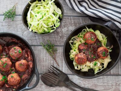 Boulettes de quinoa à la sauce tomate