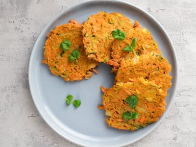 Galettes de légumes au cumin