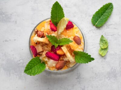 Taboulé de quinoa aux fruits