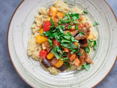 Caponata au quinoa