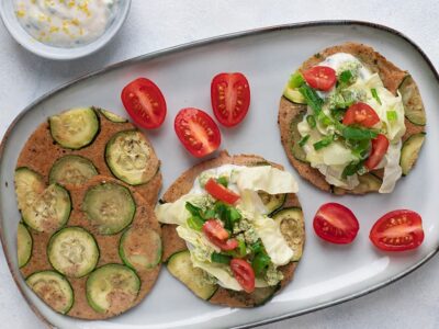 Wraps de courgette