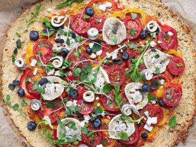 Pizza sans pâte