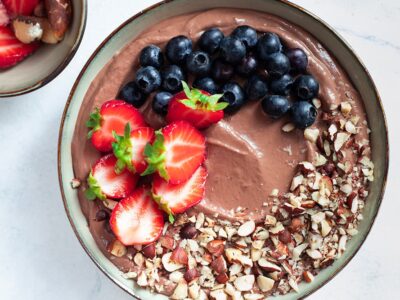 Crème chocolat protéinée