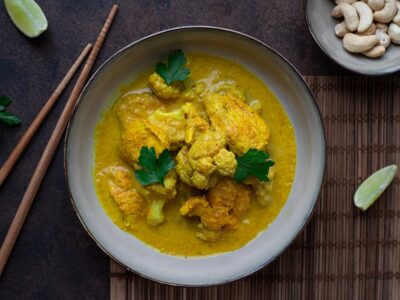 Curry de chou-fleur en deux versions RG