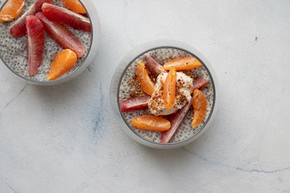 Pudding de chia aux fruits