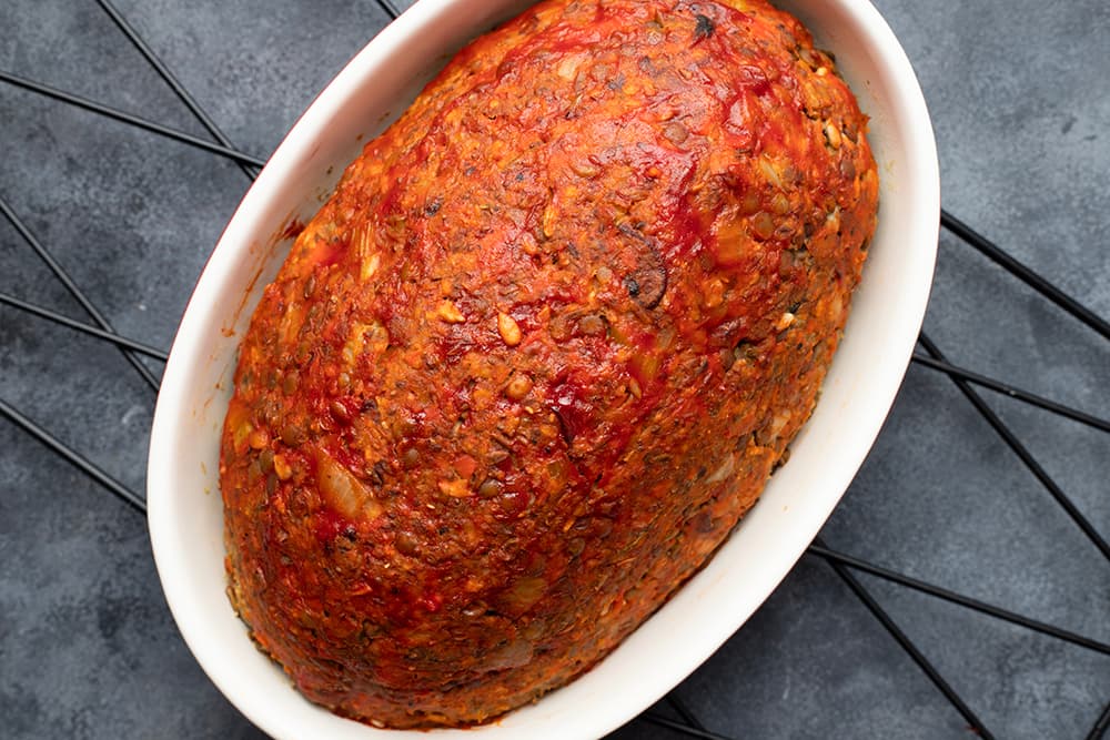 Pain de viande végétarien