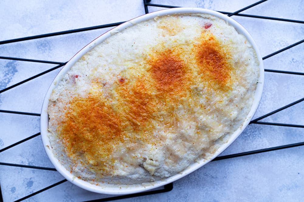 Gratin de chou-fleur au chorizo