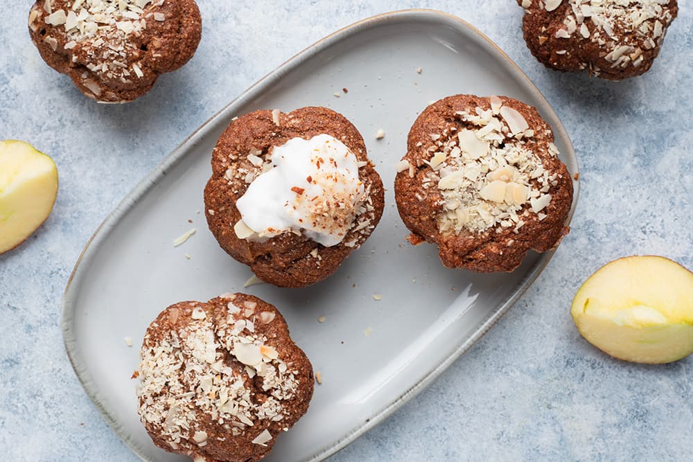 Cupcakes pomme cannelle